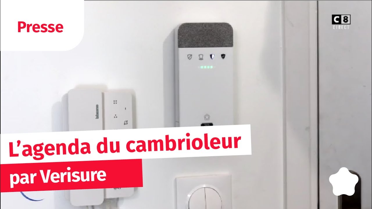 Verisure dévoile l'agenda du cambrioleur !