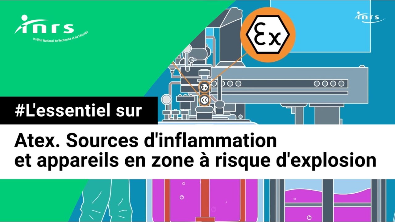 Atex. Sources d’inflammation et appareils en zones à risque d’explosion