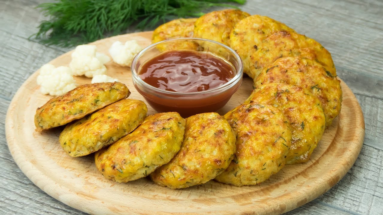 Croquettes de chou-fleur au four - si douces et succulentes qu’elles fondent  dans la bouche !