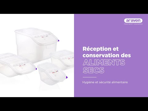 ALIMENTS SECS -  L' Hygiène et la sécurité alimentaire dans la manipulation et la conservation
