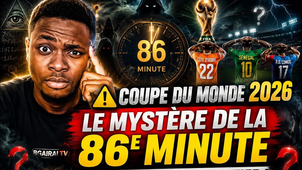 😱 COUPE DU MONDE 2026 : Le mystère de la 86ᵉ minute intrigue le monde entier !