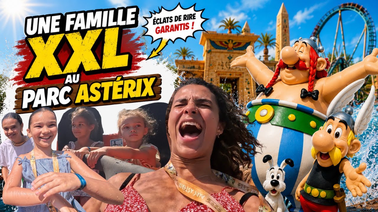 Week-end en famille au Parc Astérix 🎢 | Vlog, hôtel & attractions
