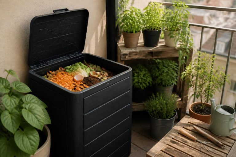 découvrez comment créer un compost de balcon facilement chez vous pour réduire vos déchets organiques et nourrir vos plantes naturellement.