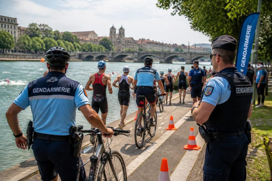 découvrez le rôle essentiel des gendarmes du triathlon dans le rhône, alliant rapidité, contrôle et sécurité pour garantir le bon déroulement de l'événement sportif.