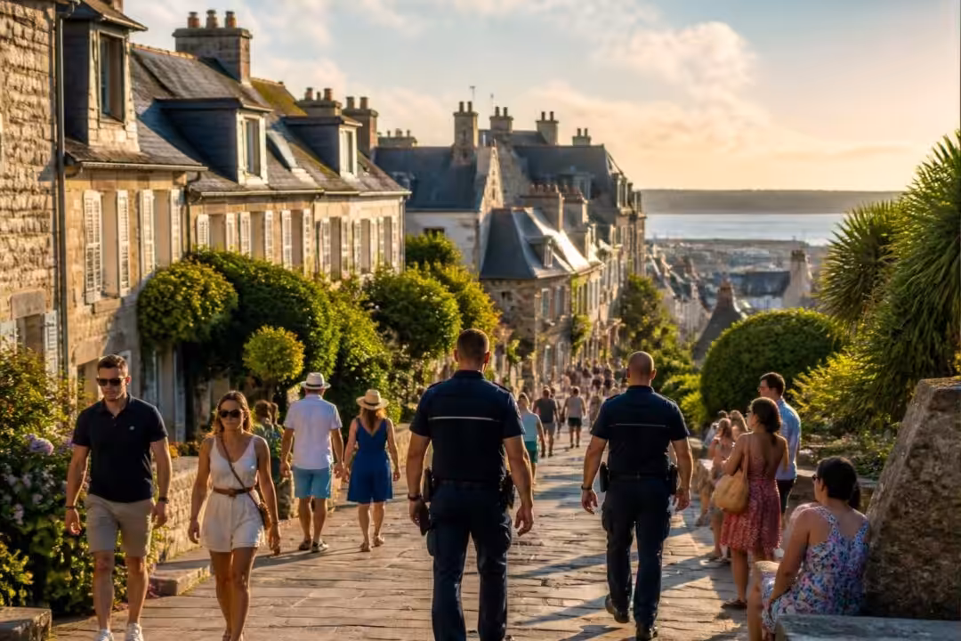 à roscoff, cet été, la ville valorise son image touristique tout en renforçant les mesures de sécurité pour assurer un séjour agréable et serein aux visiteurs.
