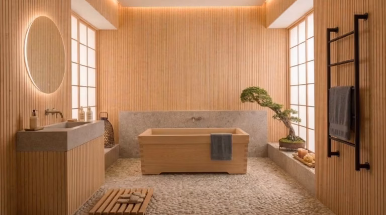 Carrelage imitation bois salle de bain : comment allier esthétique et praticité