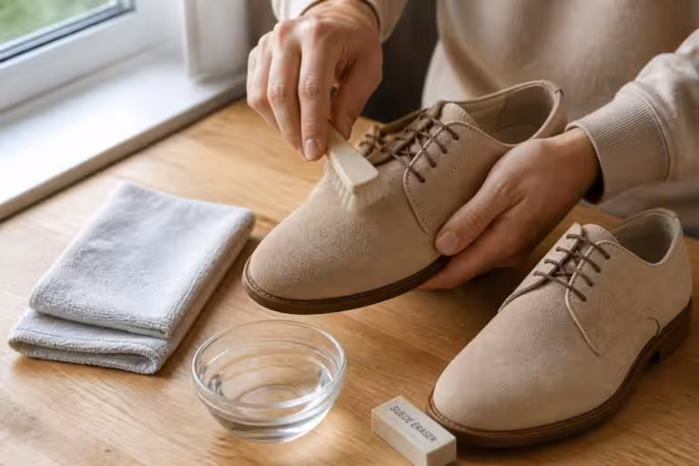découvrez nos conseils pratiques pour nettoyer vos chaussures en daim efficacement tout en préservant leur douceur et leur élégance.