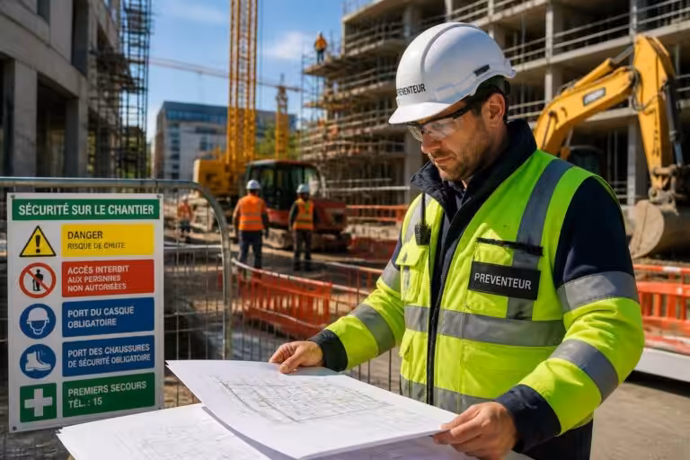 découvrez le rôle essentiel du préventeur sur les chantiers, un acteur clé de la sécurité et de la prévention des risques professionnels.